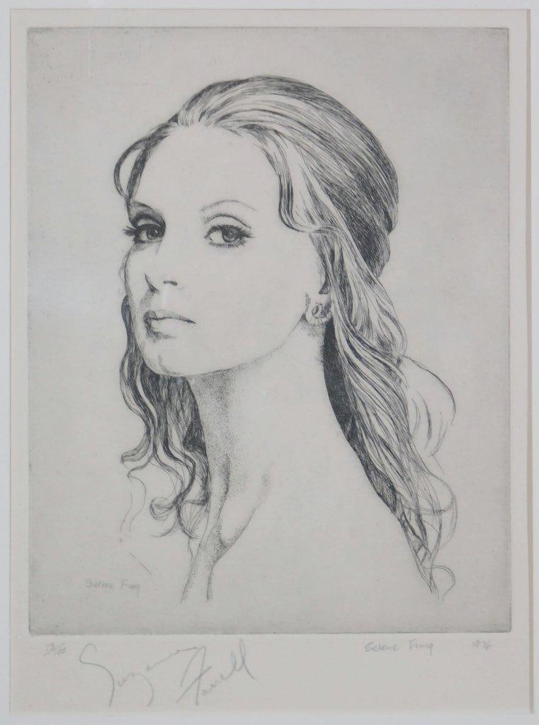 Portrait of Suzanne Farrel by Listed Artist Selene Fung - 2