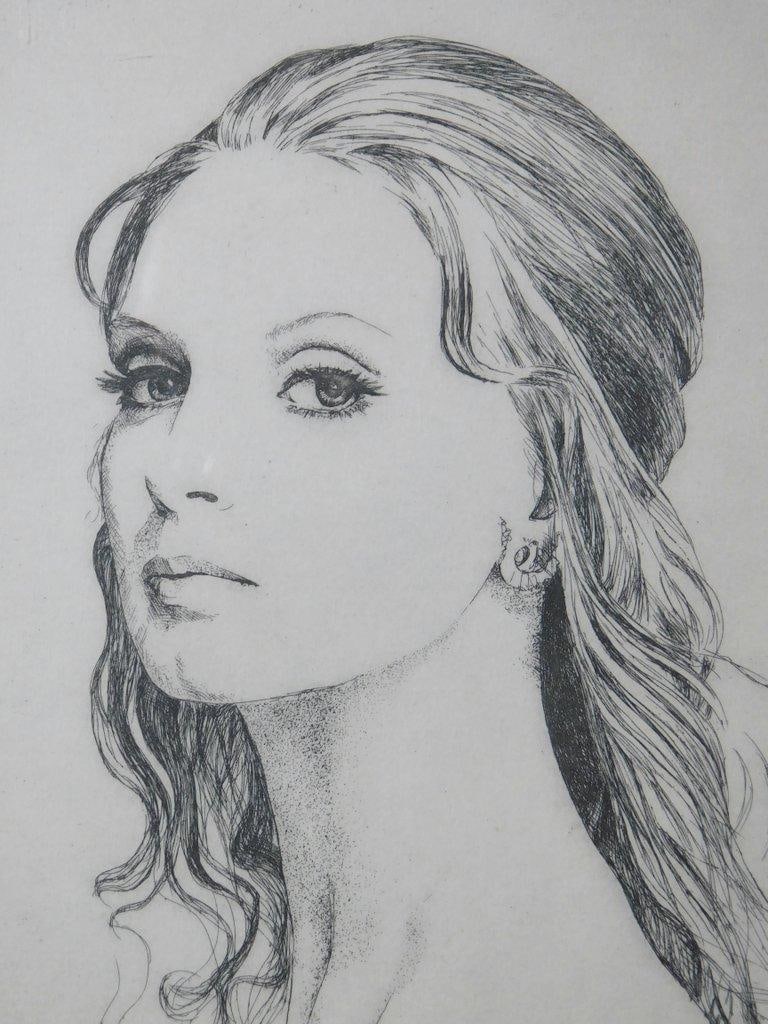 Portrait of Suzanne Farrel by Listed Artist Selene Fung - 3