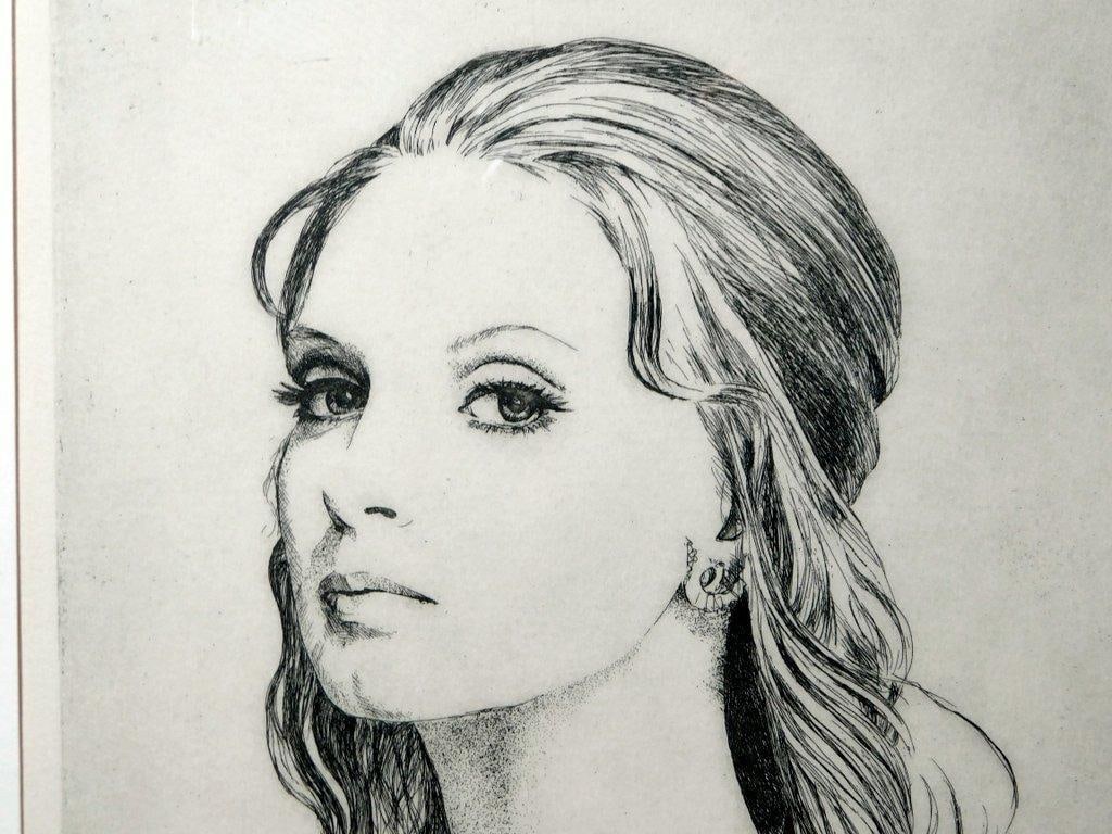 Portrait of Suzanne Farrel by Listed Artist Selene Fung - 9