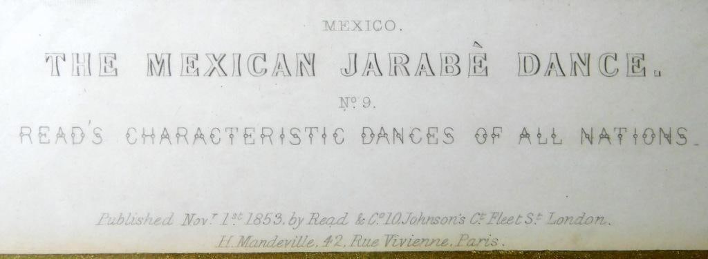 1853 Hand-Colored Engravings of Reads Dances of All Nations, (3) - 13