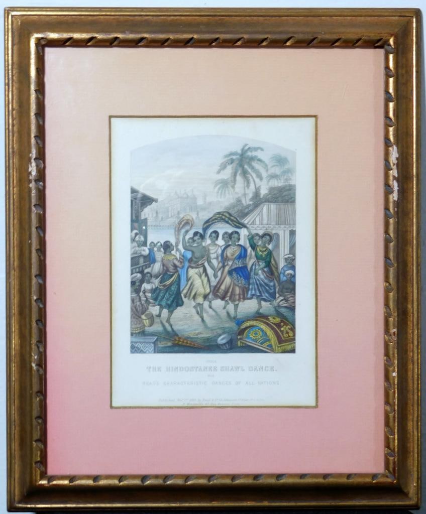 1853 Hand-Colored Engravings of Reads Dances of All Nations, (3) - 16