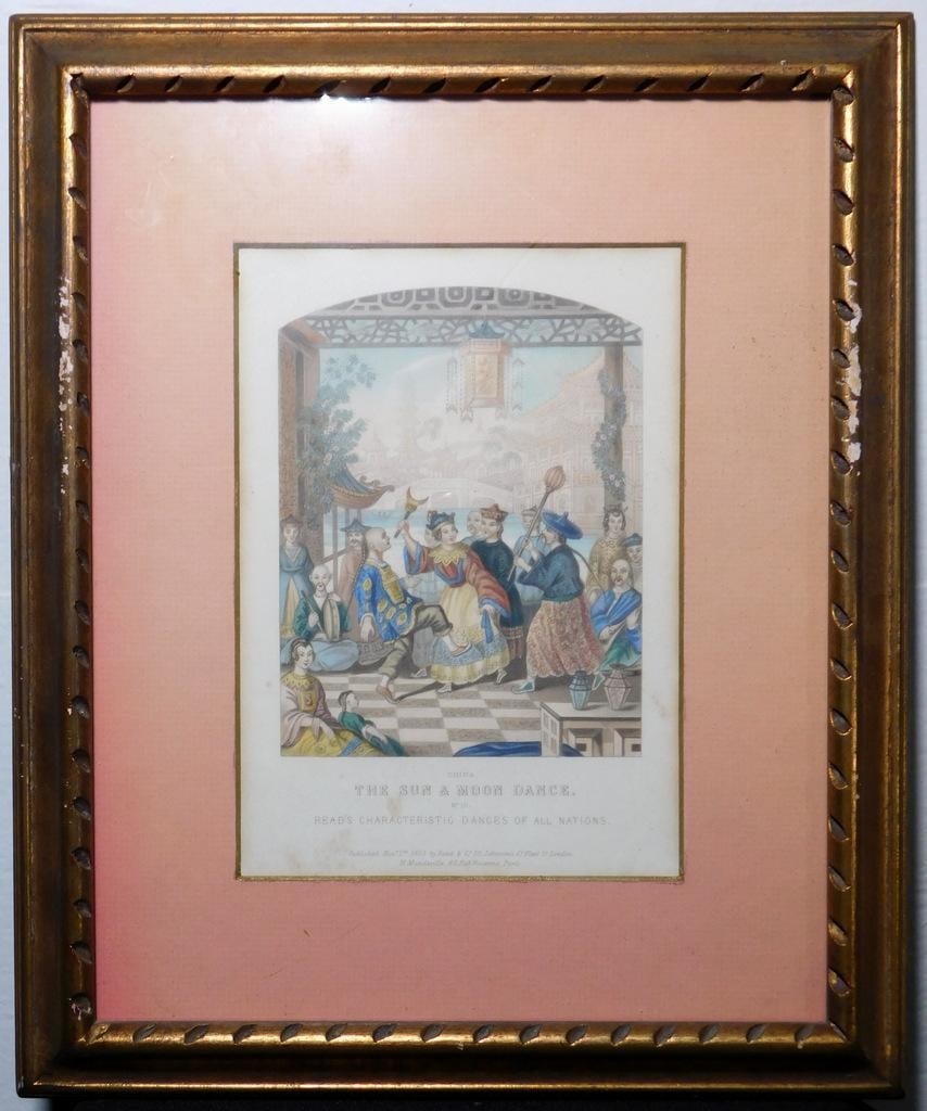 1853 Hand-Colored Engravings of Reads Dances of All Nations, (3) - 2