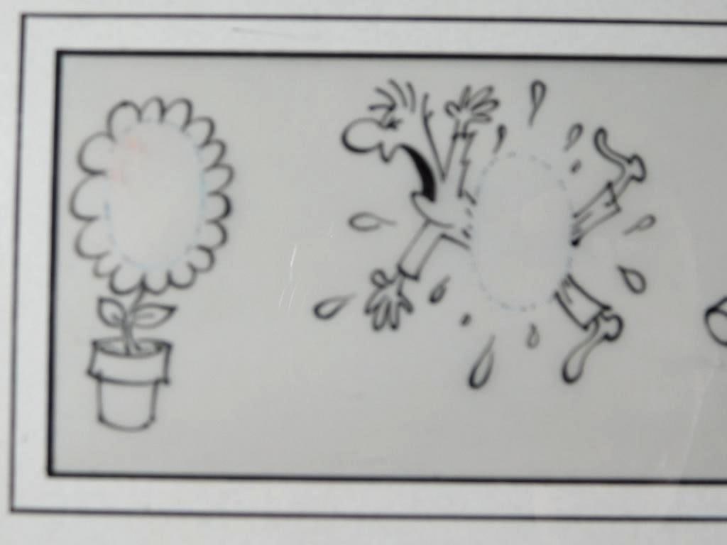 Framed Original Cartoon Art by Listed Artist Paul Coker Jr., Dated 1997 - 3