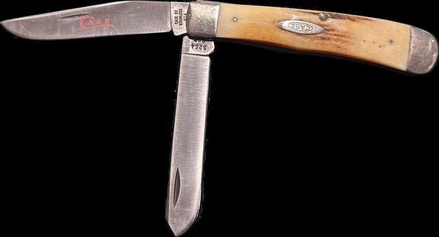 CASE XX USA 1978 RED LETTER STAG TRAPPER 5254 SSP - 2