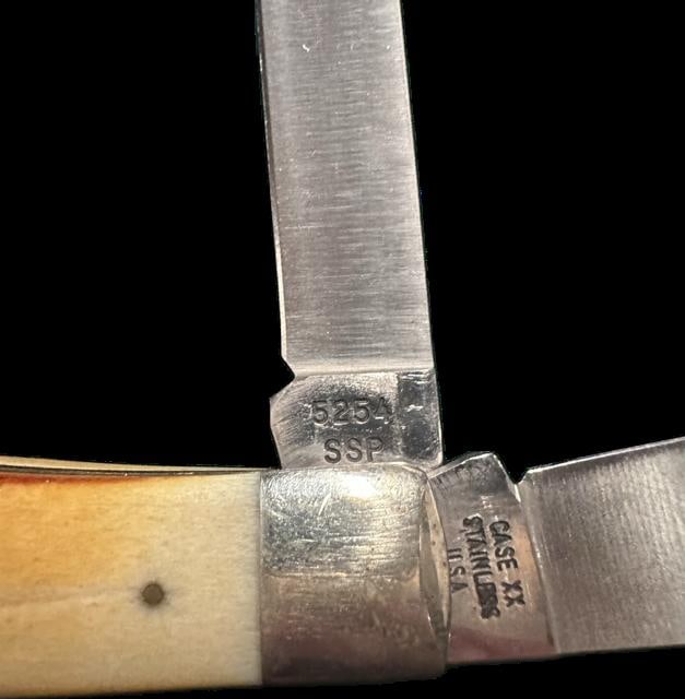 CASE XX USA 1978 RED LETTER STAG TRAPPER 5254 SSP - 7