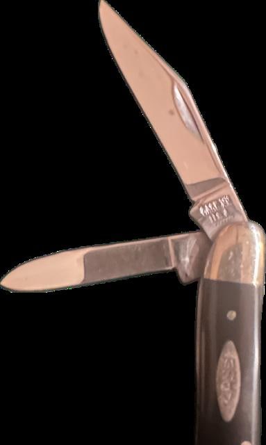 Case XX 22087- 1973 Black Delrin Stockman 7 dot - 4