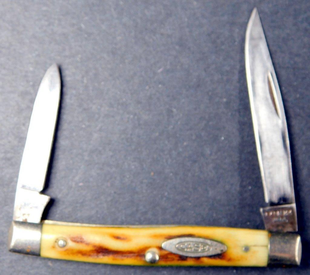 Case XX 5253 Senator no dots 1965-69: Case XX USA 5253 Senator no dots 1965-69 Used with some wear on blades Blades not dam