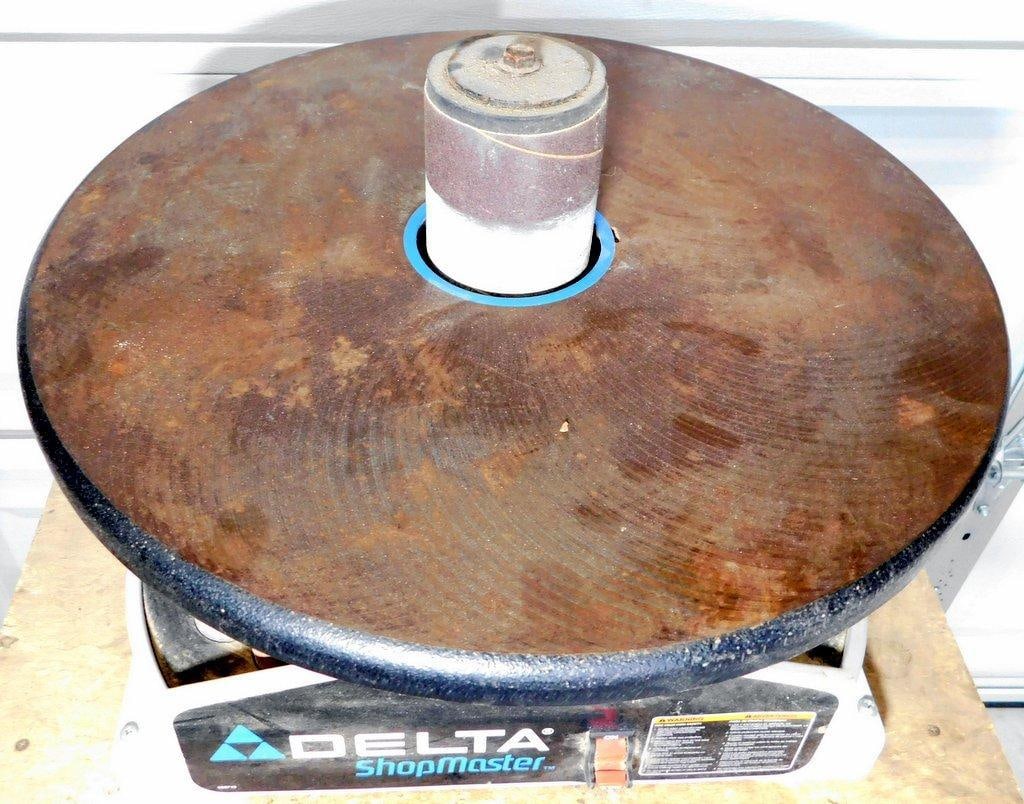 Delta ShopMaster B.O.S.S. Bench Oscillating Spindle Sander w/ Rolling Stand - 4