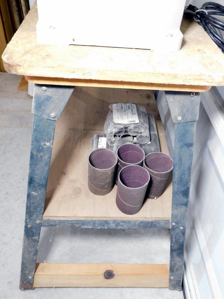 Delta ShopMaster B.O.S.S. Bench Oscillating Spindle Sander w/ Rolling Stand - 7
