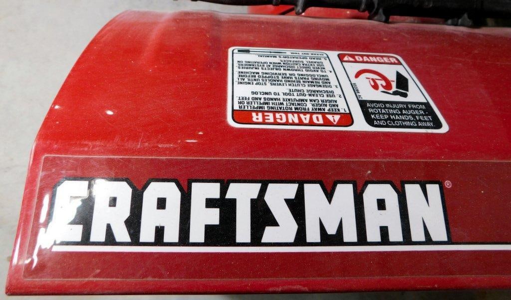 Craftsman 5.5 HP 24-Inch Electric Start Snow Blower w/ Tecumseh Engine - 7