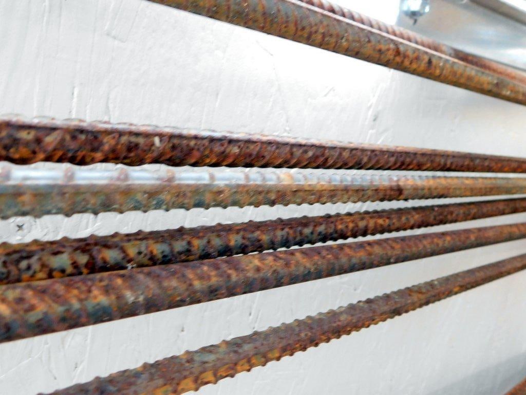 Seven Steel Reinforcement Rebar Rods - 3