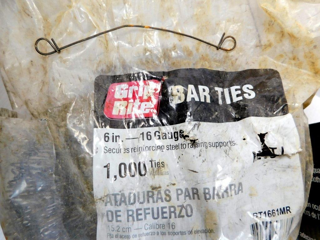 Grip-Rite Bar Ties and Rod Chairs Construction Supplies, and Hand Pump Sprayer - 3