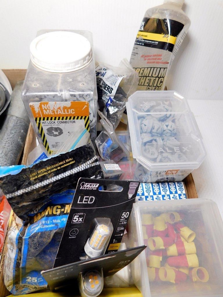 Large Grouping of Electrical and Hardware Components - 10