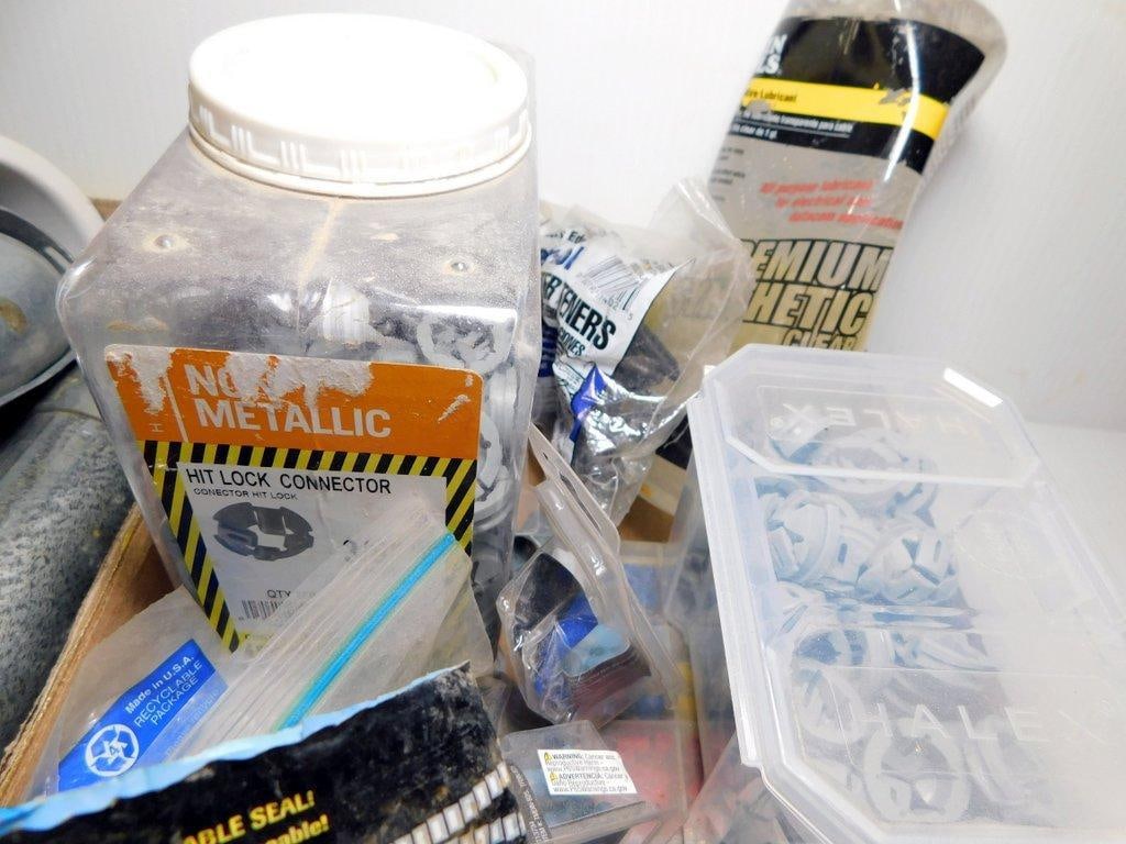 Large Grouping of Electrical and Hardware Components - 12