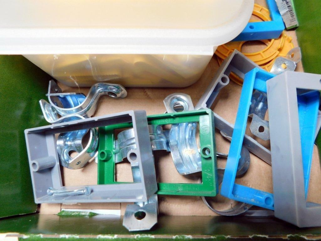 Large Grouping of Electrical and Hardware Components - 3