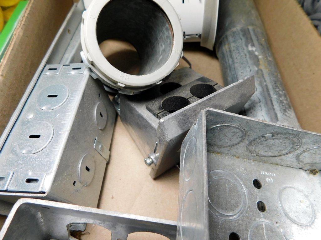 Large Grouping of Electrical and Hardware Components - 9