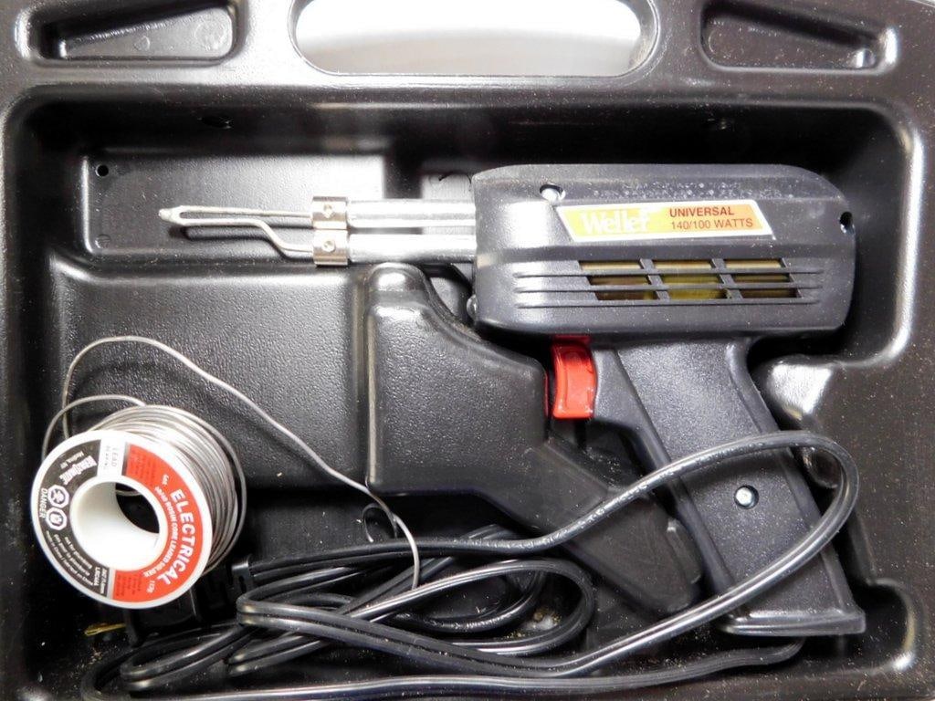 Weller 8200PKS Solder Gun Kit w/ Accessories and Drill Bits - 2