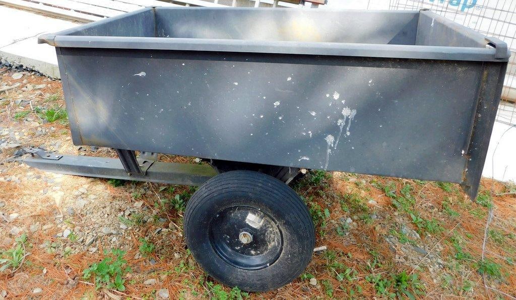Plastic Lawn Garden Utility Dump Trailer - 2