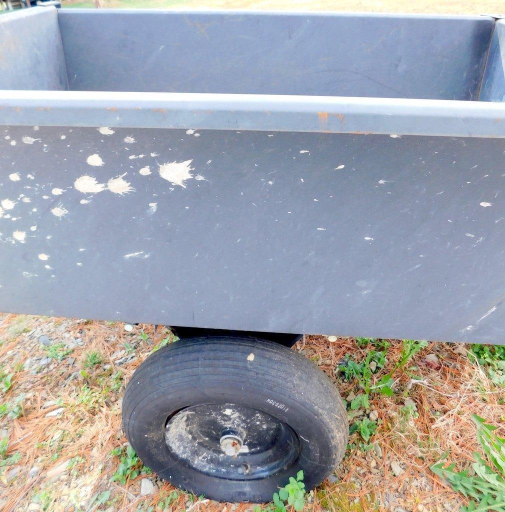 Plastic Lawn Garden Utility Dump Trailer - 3