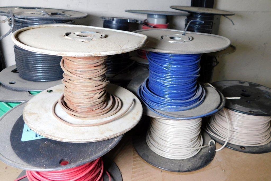 Electrical Wire Spools in Various Colors and Gauges - 3