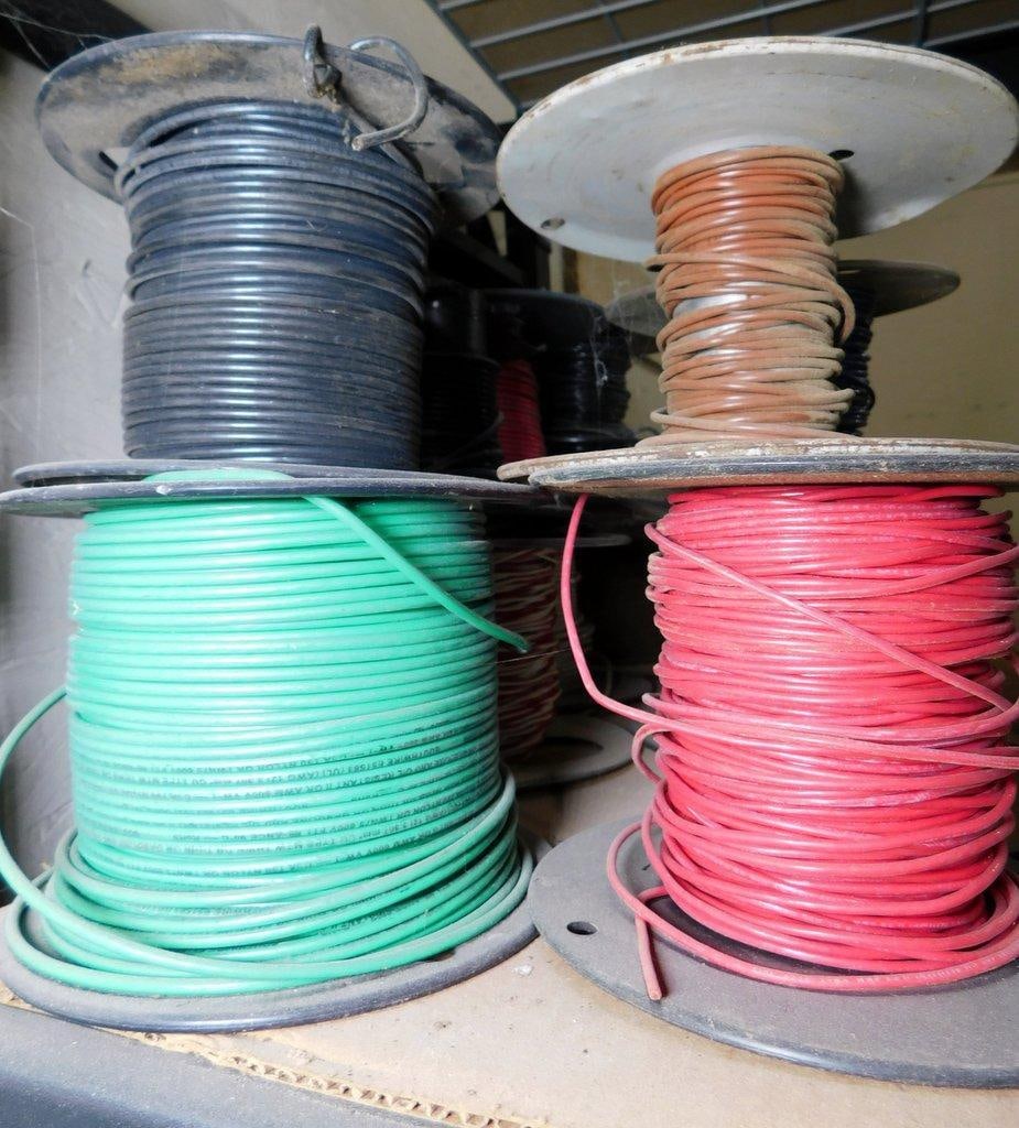 Electrical Wire Spools in Various Colors and Gauges - 4