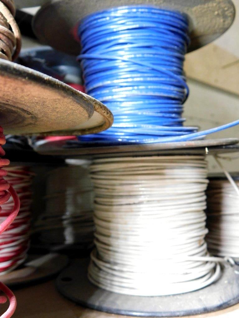 Electrical Wire Spools in Various Colors and Gauges - 5