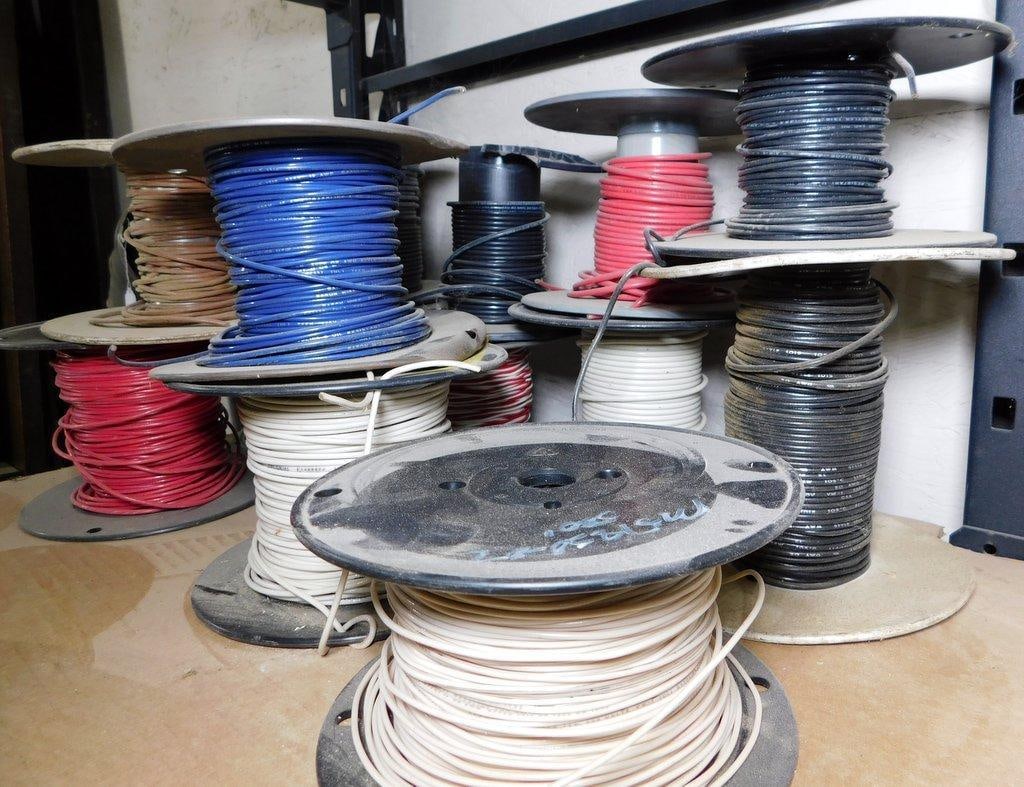 Electrical Wire Spools in Various Colors and Gauges - 7