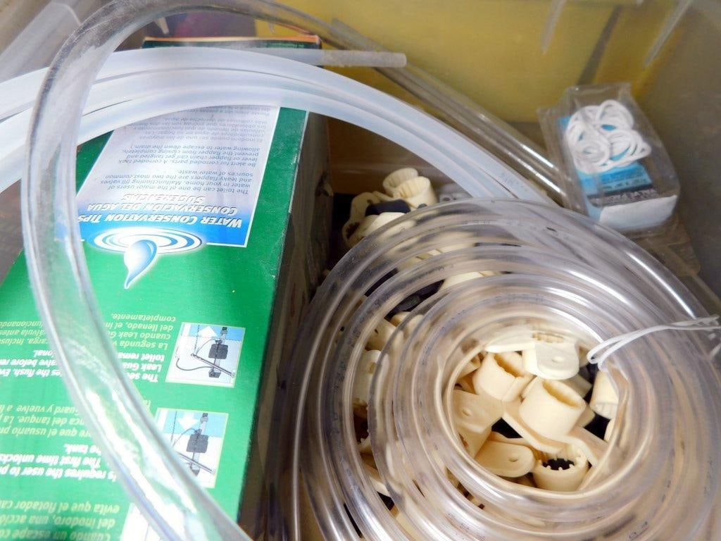 Plumbing, Electrical, and Hardware Components Lot - 13