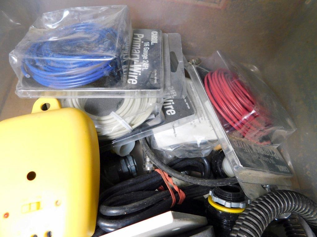 Plumbing, Electrical, and Hardware Components Lot - 16
