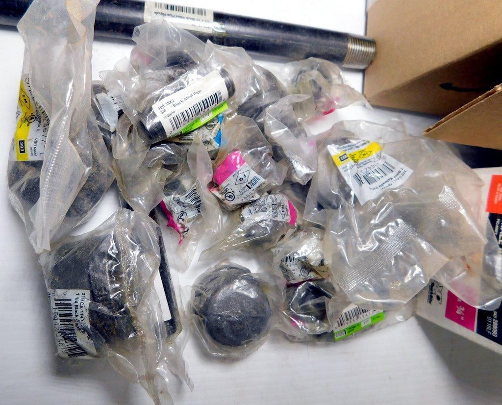 Plumbing, Electrical, and Hardware Components Lot - 2