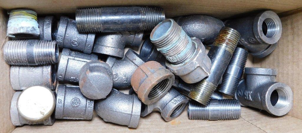 Plumbing, Electrical, and Hardware Components Lot - 8