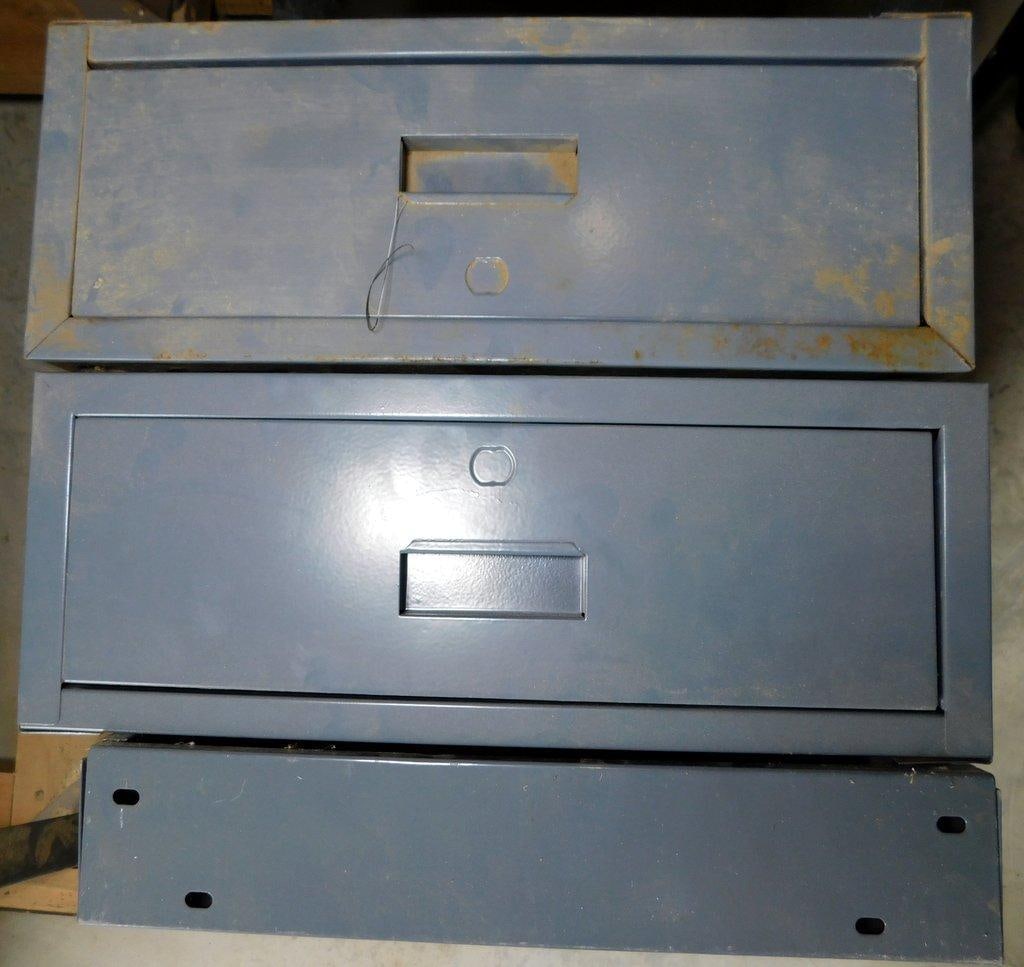 Edsal Steel Stacking Drawer Units, Model PSD3512B, and Additional Undermount Drawer - 4