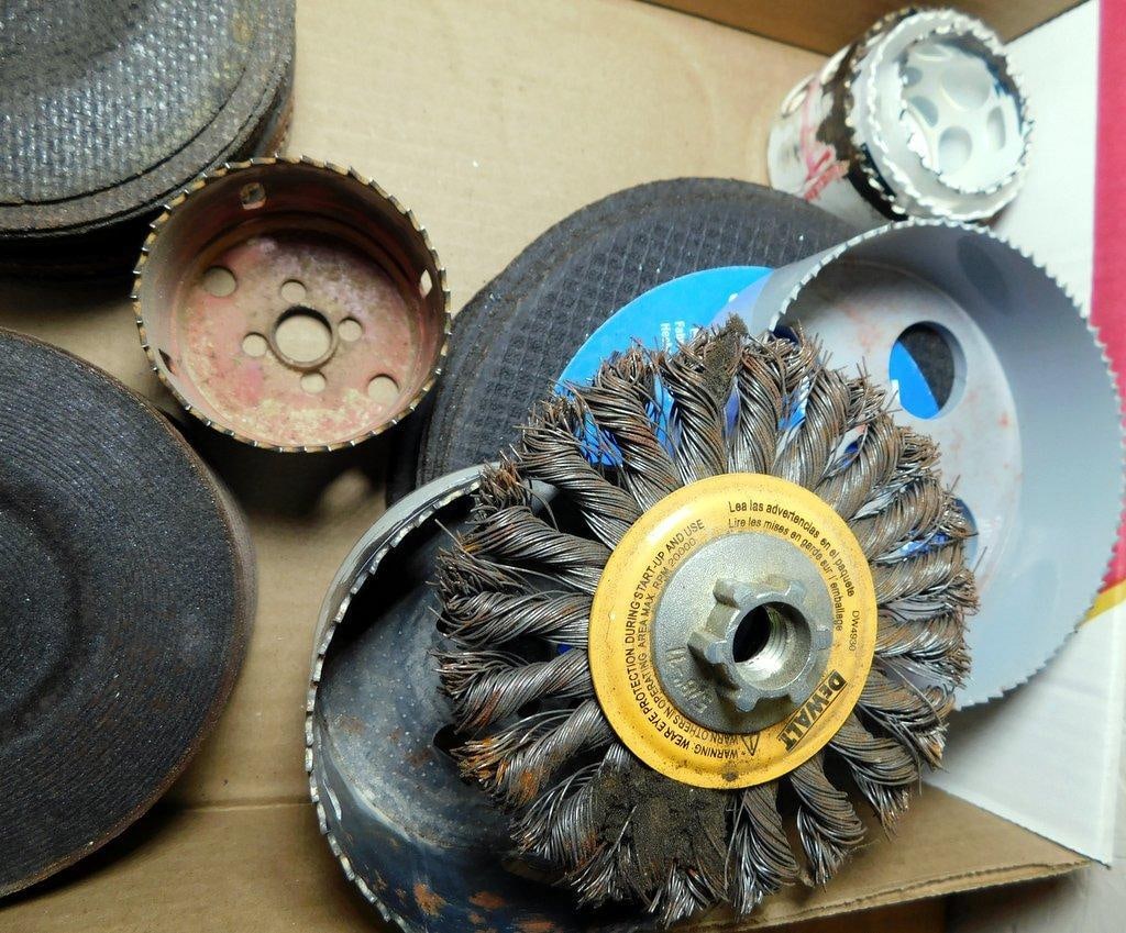 Metal Cut-Off Wheels, Hole Saws, and Wire Brush Attachments - 2