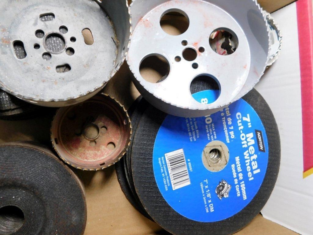 Metal Cut-Off Wheels, Hole Saws, and Wire Brush Attachments - 3