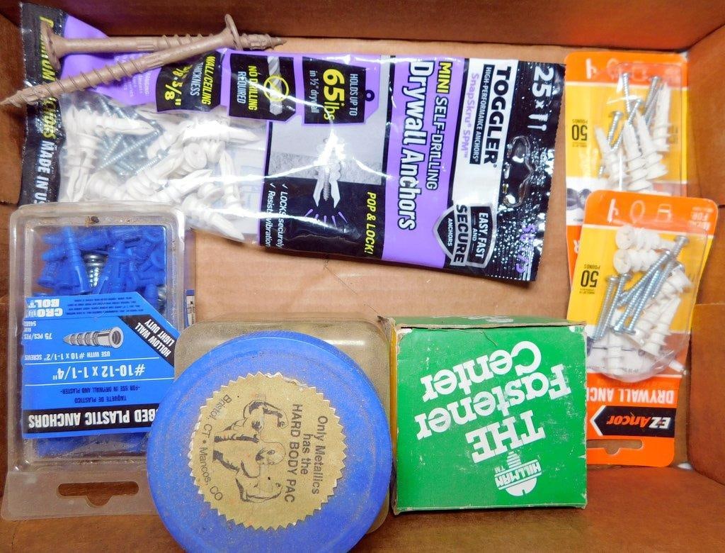 Various Hardware Components and Fasteners Collection - 3