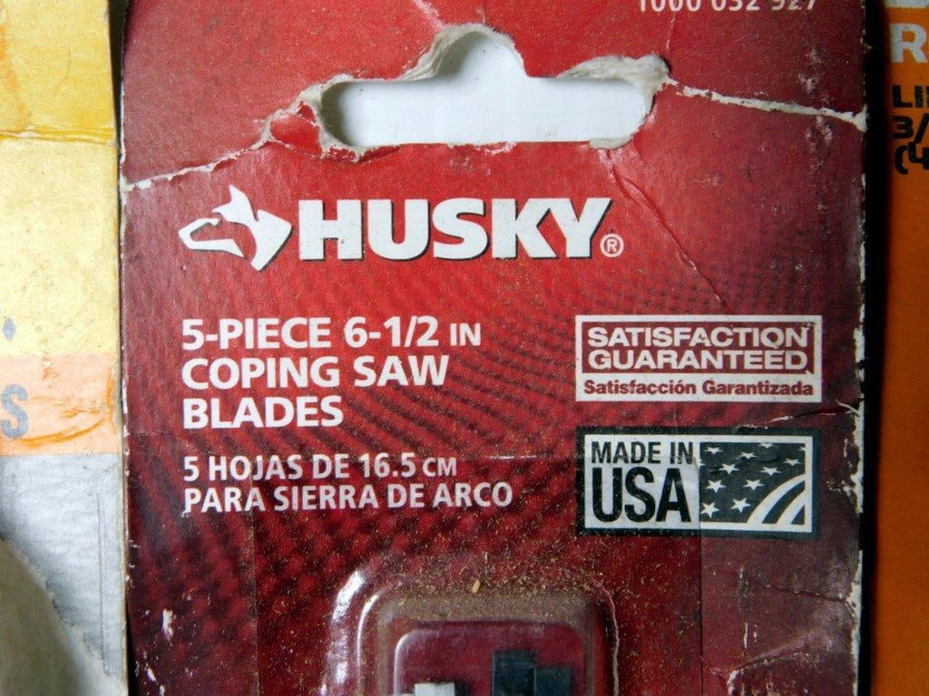 Saw Blades, Drill Bits, and File Tools, Including Bosch and Buck Bros Brands - 8