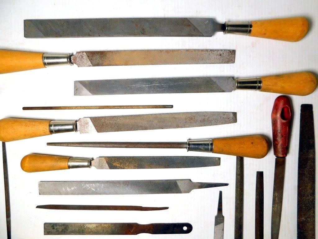 Metalworking Files and Rasps w/ Wood Handles - 2