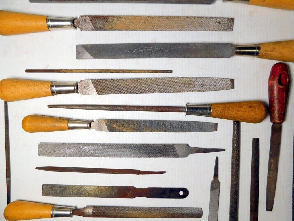 Metalworking Files and Rasps w/ Wood Handles - 3