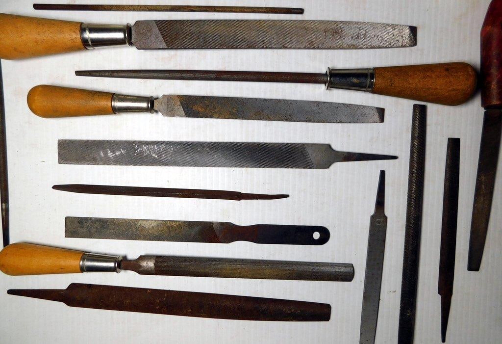 Metalworking Files and Rasps w/ Wood Handles - 4