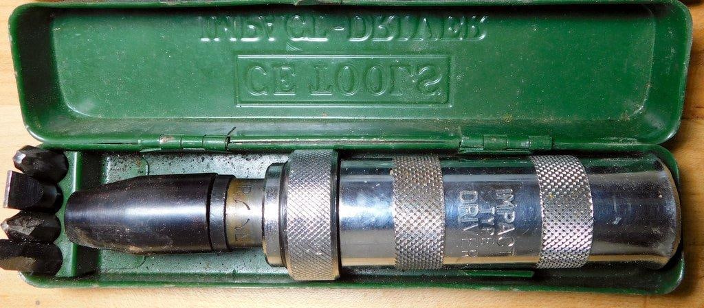 Tool Set Lot Featuring Husky Air Compressor Kit and Motorcycle Chain Tools - 8