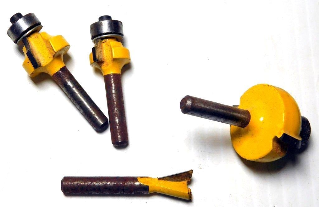 Router Bits Including Porter Cable, Oldham, and Freud - 8
