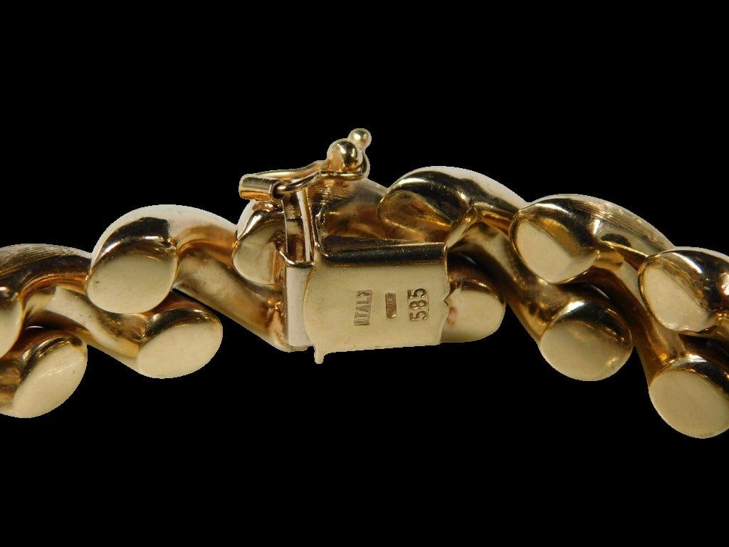 14K Gold Ladies Bracelet - 3