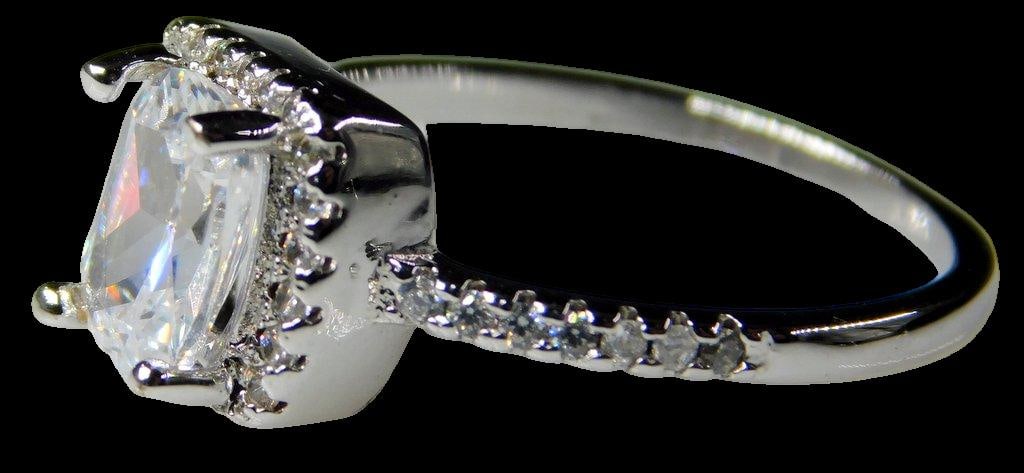 Grouping of Sterling Silver Rings, (5) - 10