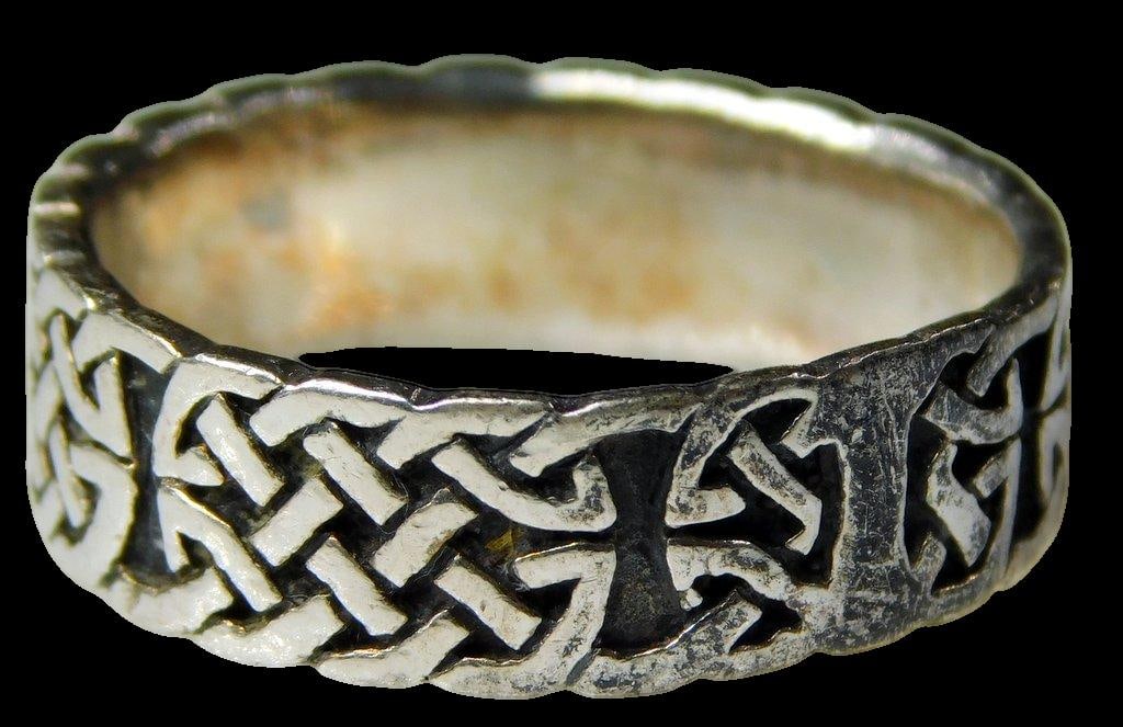 Grouping of Sterling Silver Rings, (5) - 7