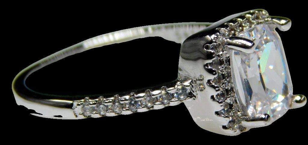 Grouping of Sterling Silver Rings, (5) - 9