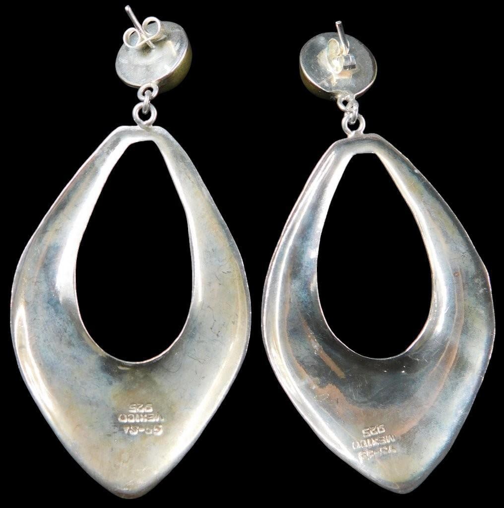 Pairs of Sterling Silver Earrings, (2) - 4