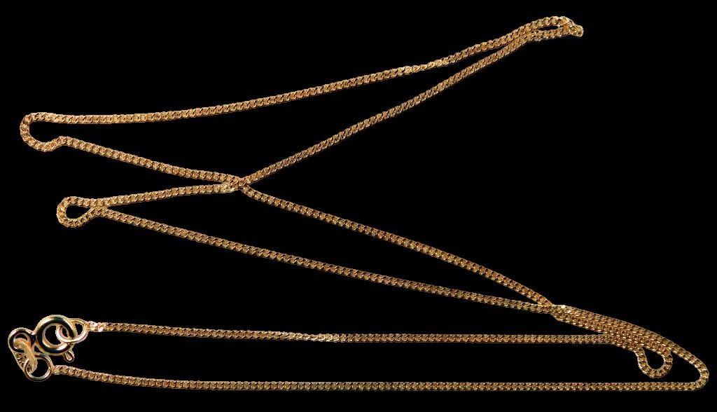 Gold Necklaces and Bracelet w/ Floral Design - 11