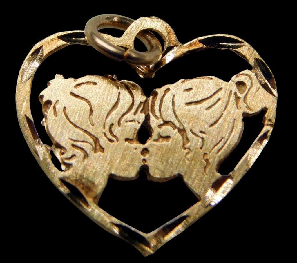 Gold Pendants and Ring Assortment with Varied Designs - 10