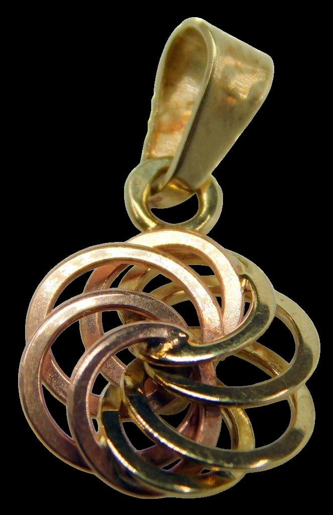 Gold Pendants and Ring Assortment with Varied Designs - 9