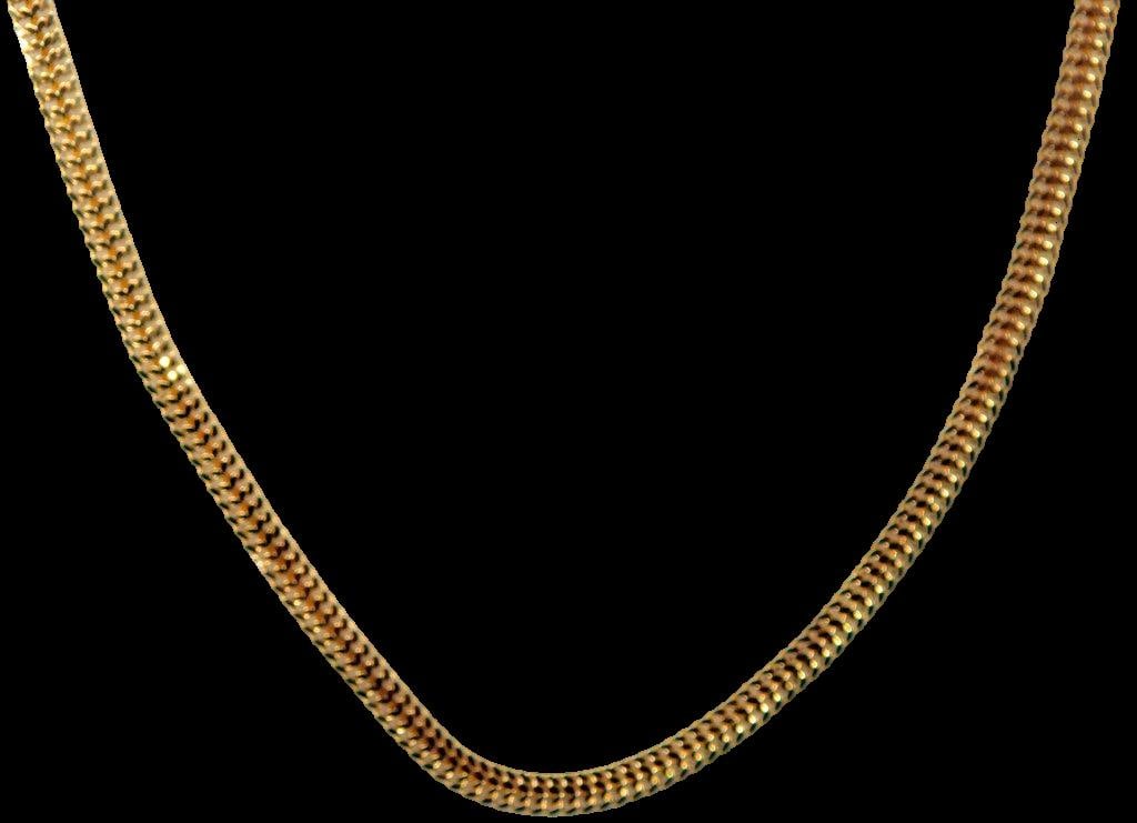 14K Italian Gold Chain Necklace w/ Lobster Clasp - 4